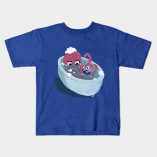 Kraken bathtime Kids T-Shirt